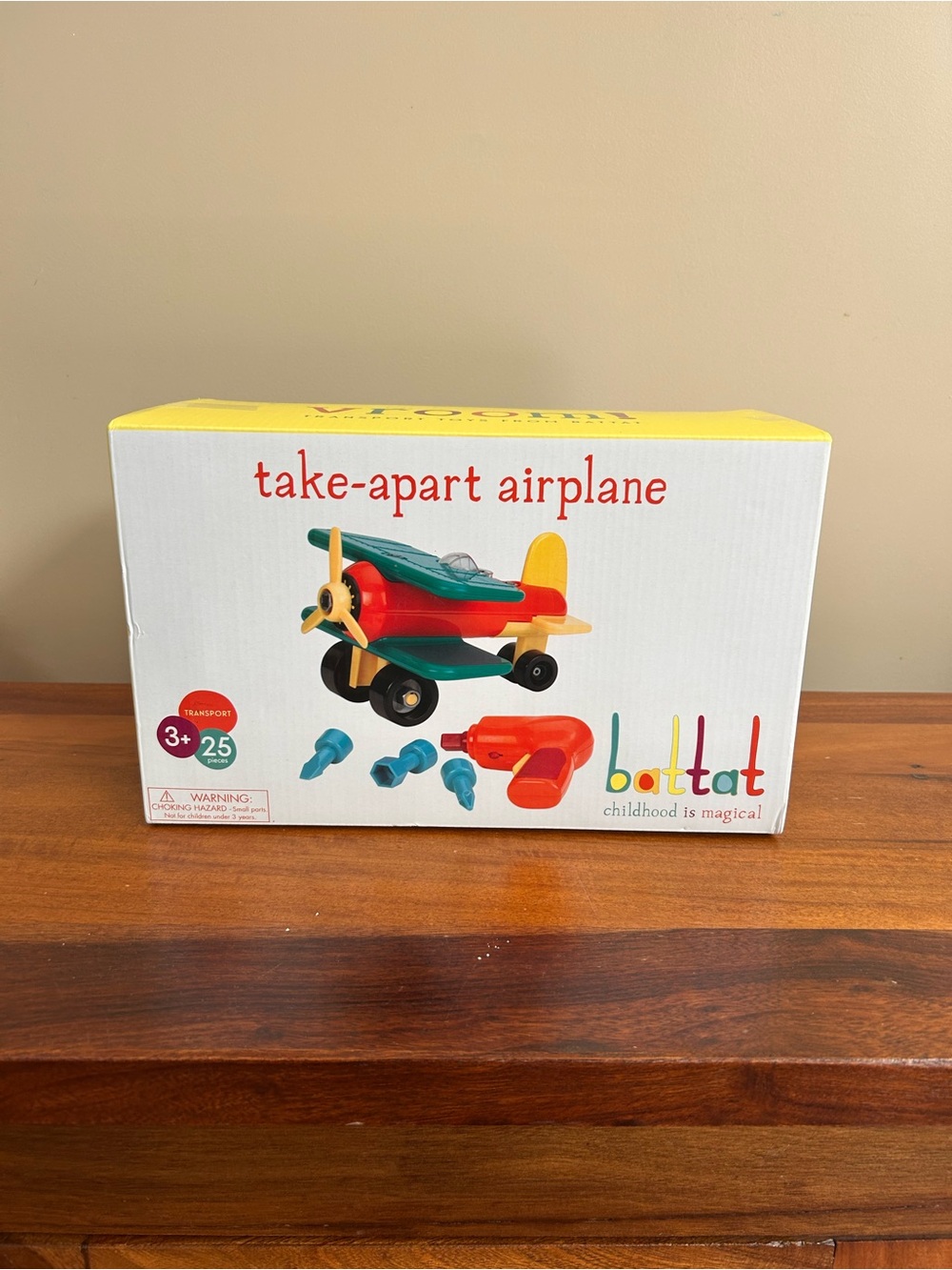 Battat Take-Apart Airplane Building Set — New in Box.